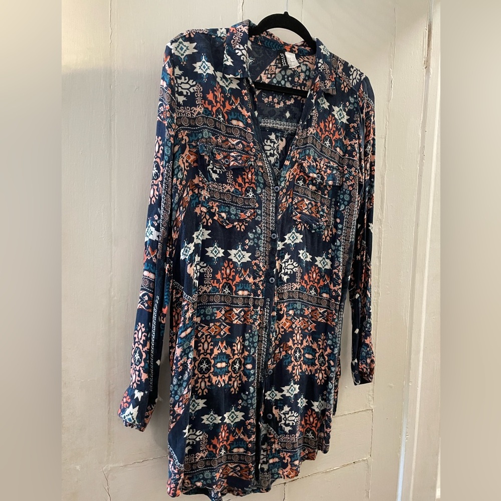 H&M size 6 shirts dress floral